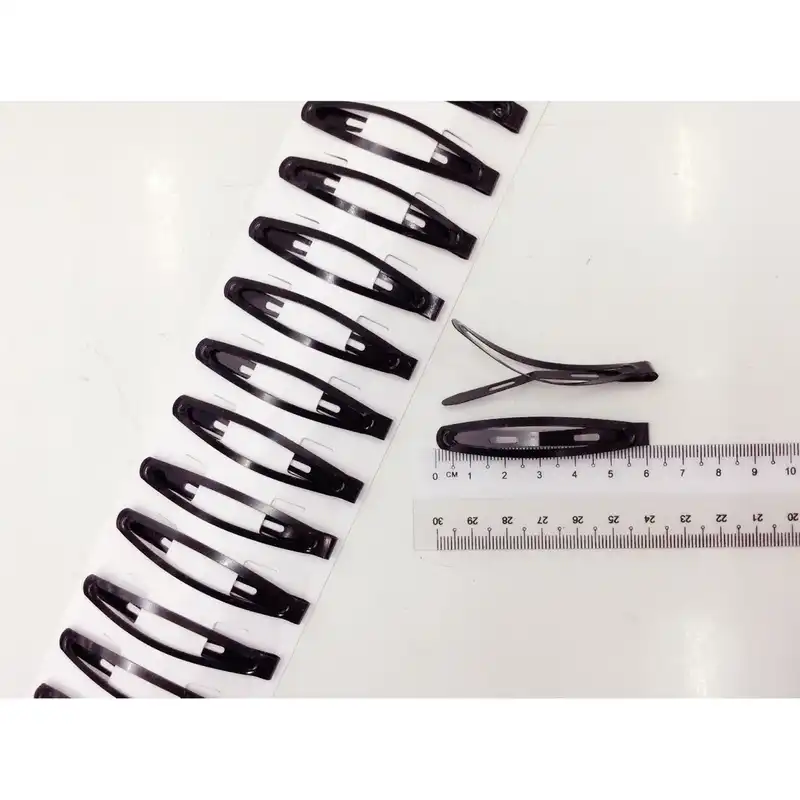 گیره مو زنانه مدل تق تقی بسته 12 عددی