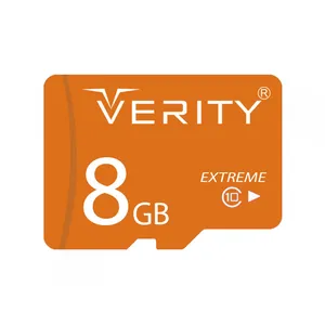  کارت حافظه microSDHC وریتی مدل Ultra کلاس 10 استاندارد UHS-I U1 سرعت 95MBps همراه با آداپتور SD ظرفیت 8 گیگابایت