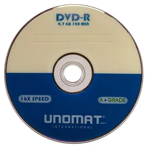 دی وی دی خام یونومات مدل DVD - R بسته 20 عددی