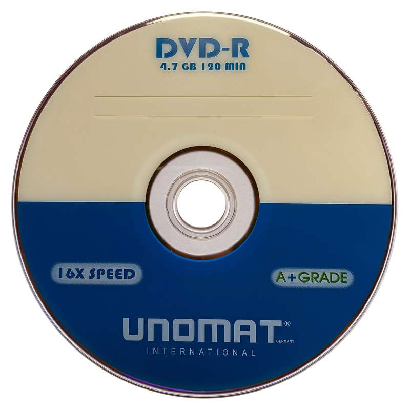 دی وی دی خام یونومات مدل DVD - R بسته 40 عددی