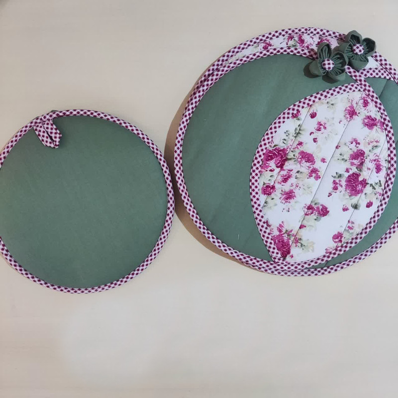 سرویس آشپزخانه 10 تکه طرح گل مدل TS100