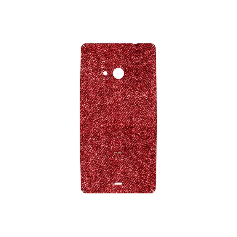 برچسب پوششی ماهوت مدل Fabric Texture 4 مناسب برای گوشی موبایل مایکروسافت Lumia 535