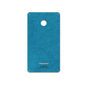 MAHOOT Blue-Leather Cover Sticker for Microsoft Lumia 532
