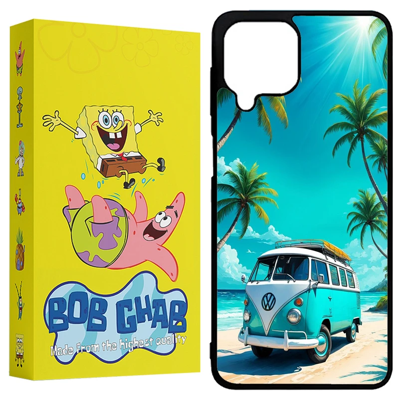 کاور باب قاب طرح ماشین مدل BCPA224 مناسب برای گوشی موبایل سامسونگ Galaxy A22 4G / M22 4G / M32 4G