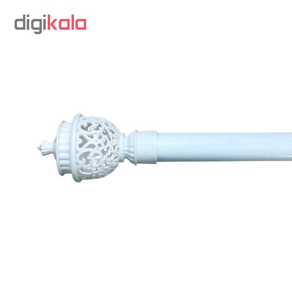 چوب پرده زیو مدل CHS طول 125 سانتیمتر