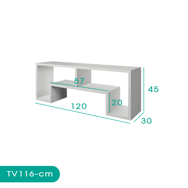 میز تلویزیون اسمردیس مدل TV116 - MDF+