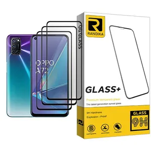 Randika Randika Glass MIX003 Screen Protector For Oppo A72 Pack Of 3