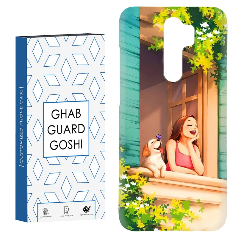 کاور قاب گارد گوشی طرح دخترانه کد Dimo-015 مناسب برای گوشی موبایل شیائومی Redmi 9 / Redmi 9 Prime