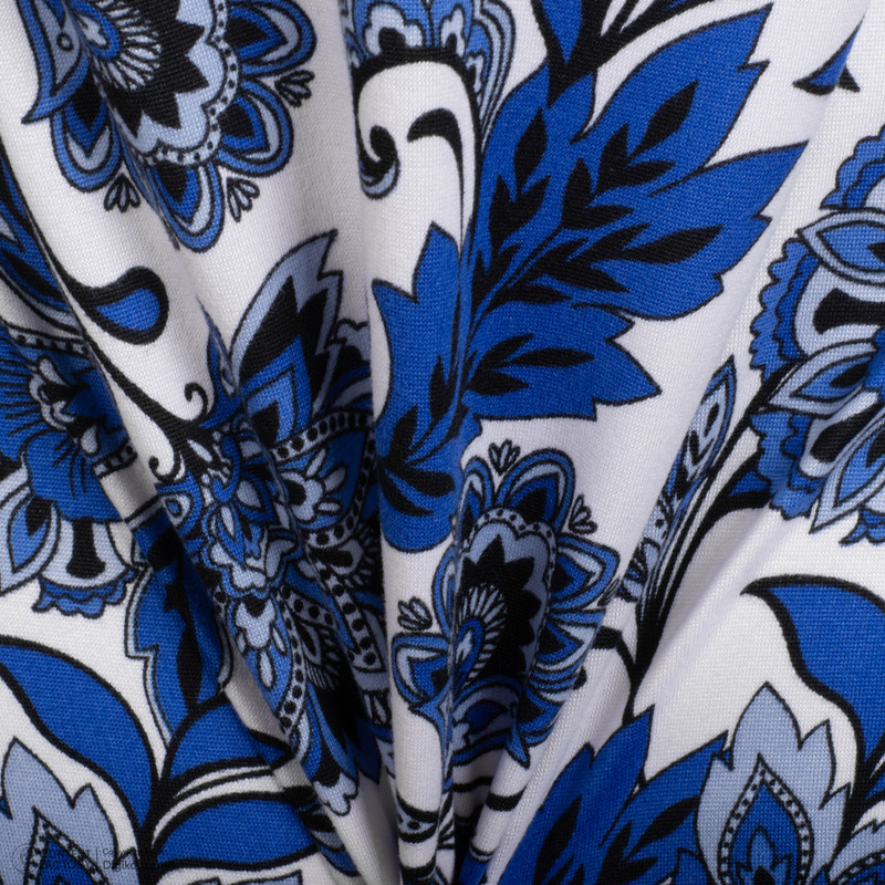 پیراهن زنانه افراتین مدل برگ و گل کد 9593