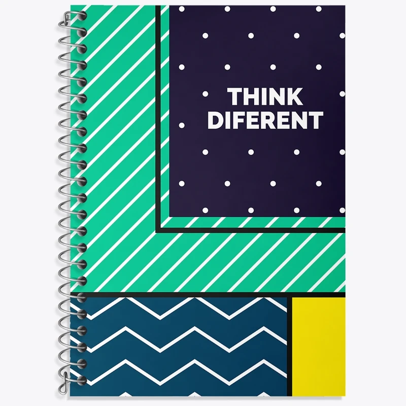 دفتر زبان 50 برگ خندالو مدل دو خط طرح فانتزی کد N312