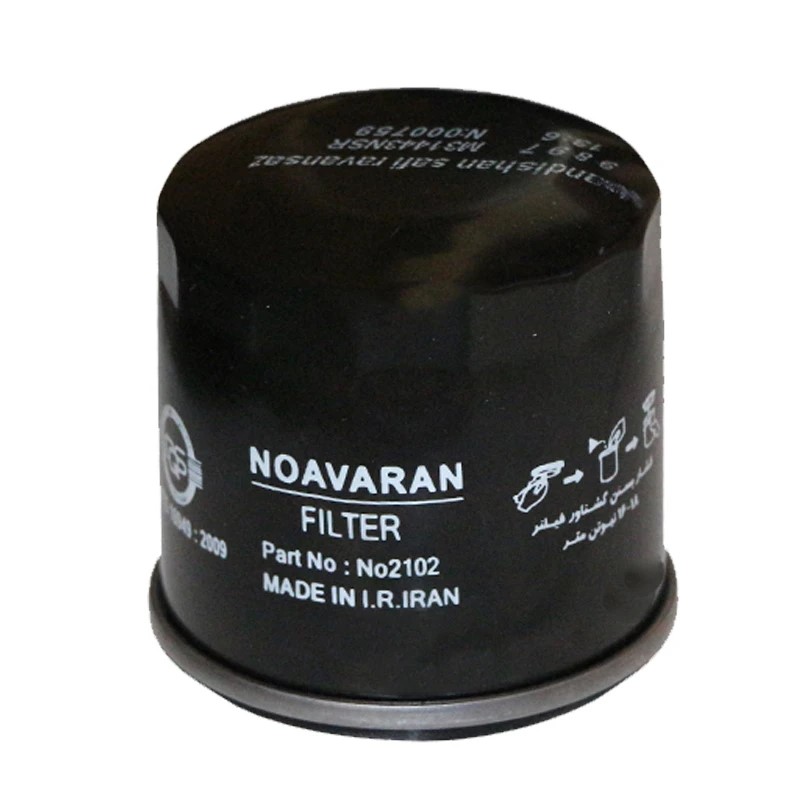 فیلتر روغن خودرو نوآوران مدل NO2102 مناسب برای مزدا 323