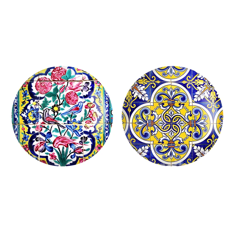 مگنت خندالو طرح کاشی کد 21952196 مجموعه 2 عددی