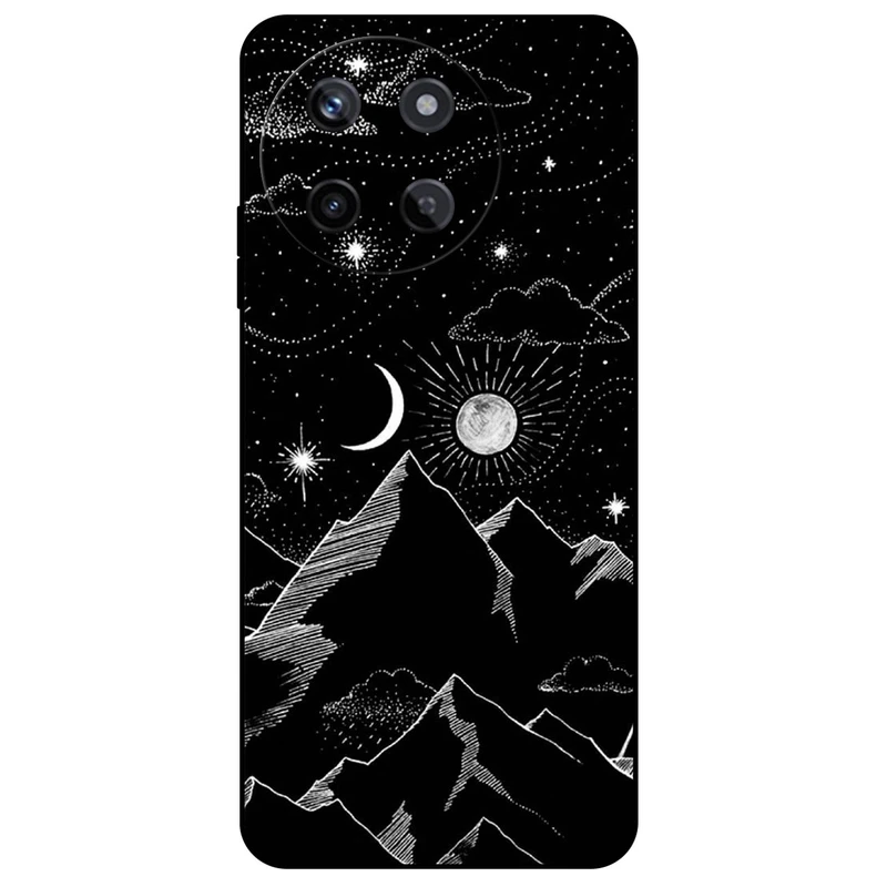 کاور مگافون طرح کوه مدل 8078 مناسب برای گوشی موبایل ریلمی 11 4G    