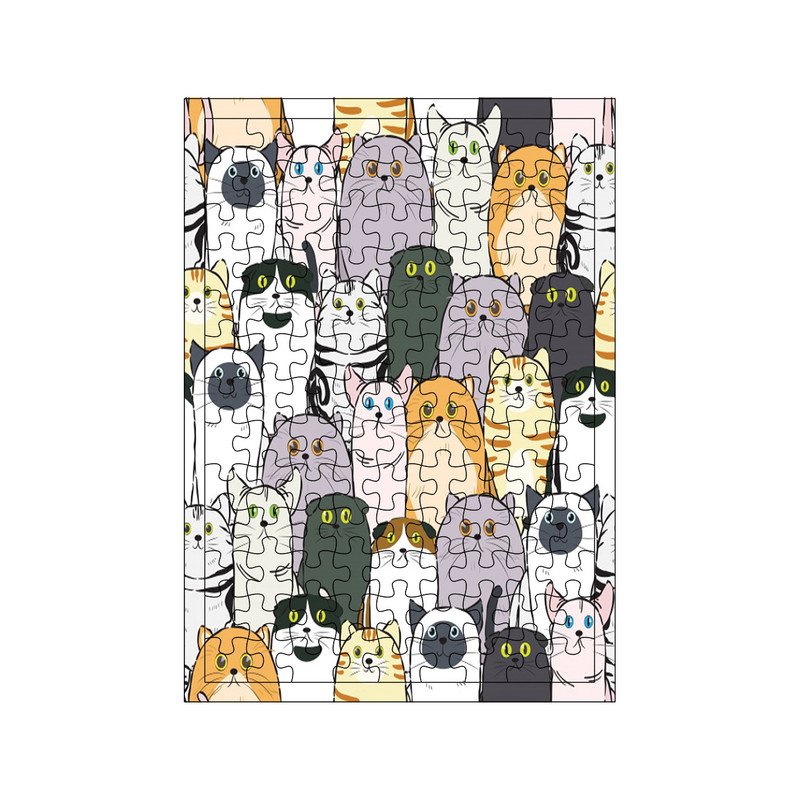 پازل 117 تکه مدل گربه کد 359