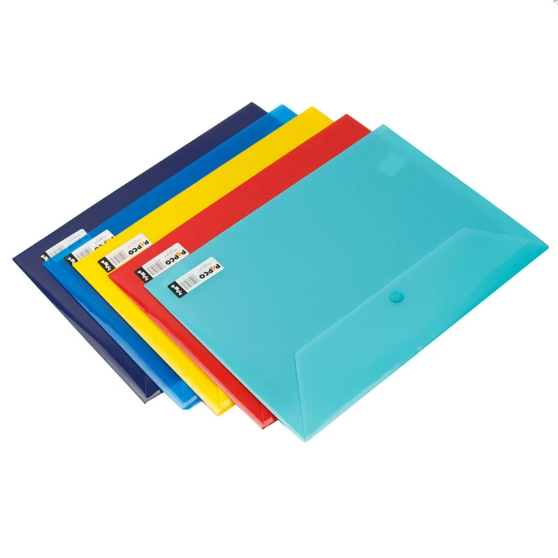عکس شماره 4 : پوشه پاپکو مدل a4-116109105 همراه پوشه گیره دار بسته 10 عددی
