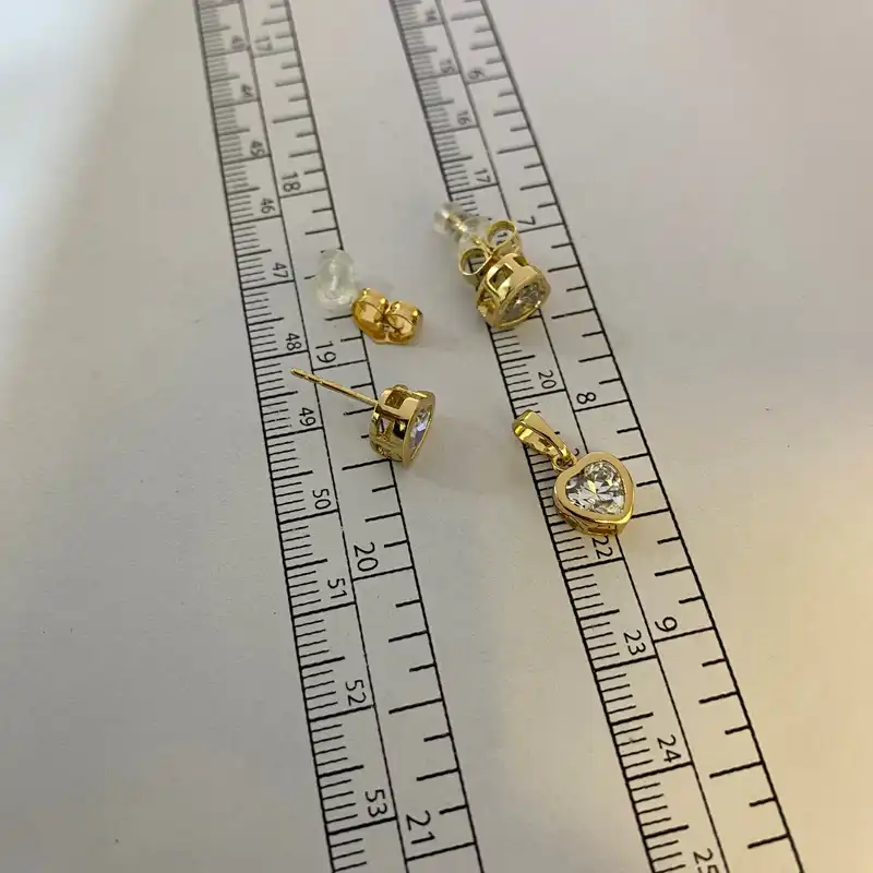 نیم ست زنانه ژوپینگ مدل قلب کد M3186