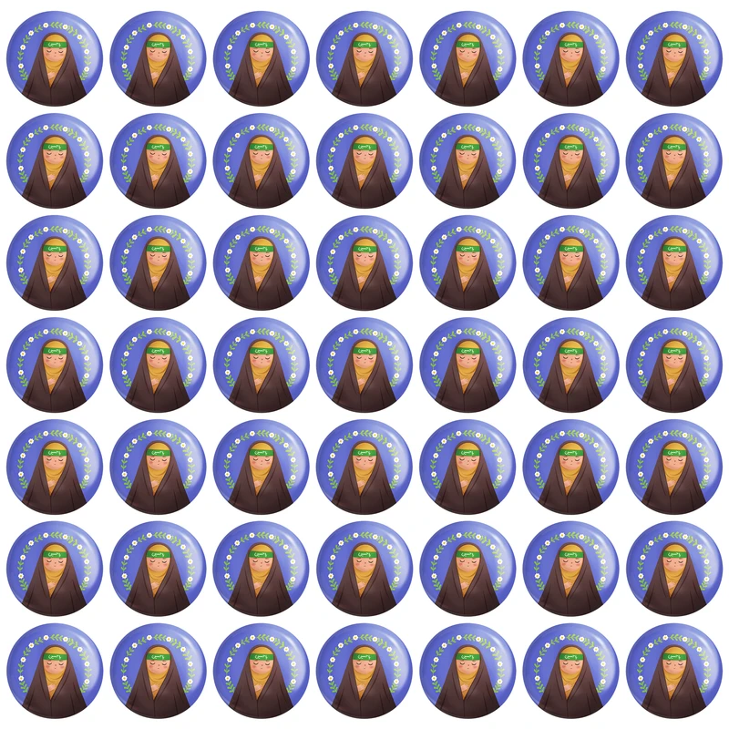 مگنت خندالو مدل کودکانه محرم و اربعین امام حسین کد 7673 بسته 49 عددی