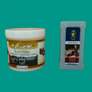 واکس براق کننده کفش توس  مدل TOSZAR-OGH به همراه اسفنج