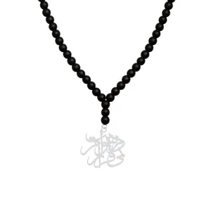 گردنبند نقره زنانه هایکا مدل در هوایت بی قرارم کد n.ha1-670