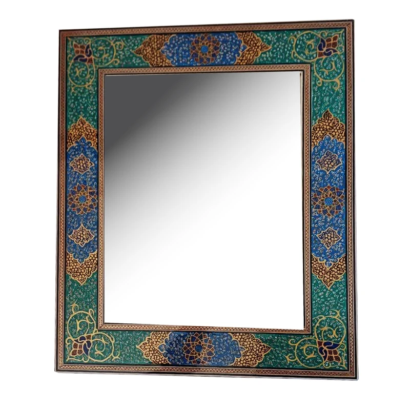 آینه خاتم کاری مدل اسلیمی کد 2430-SA