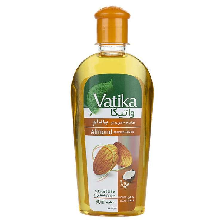 روغن مو واتیکا مدل Almond حجم 200 میلی لیتر