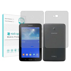 Rockspace model HyMTT screen protector suitable for Samsung Galaxy Tab 3 Lite 7.0 VE tablet along with tablet back protector
