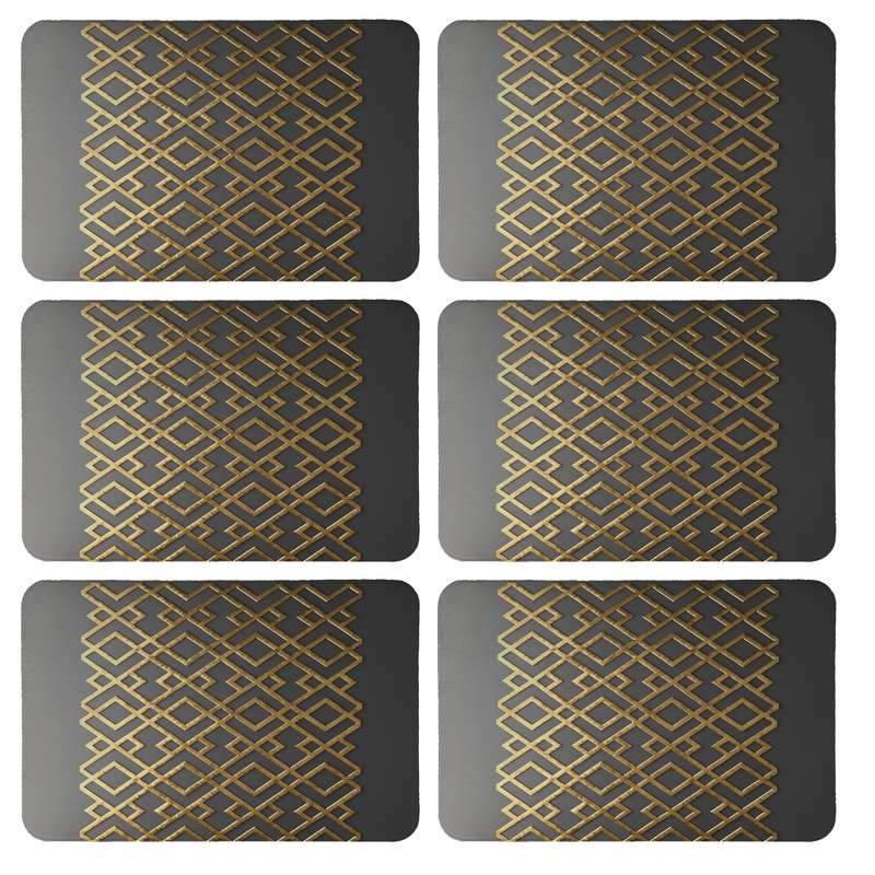 زیربشقابی طرح کلاسیک کد 8863 بسته 6 عددی