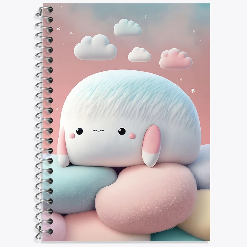 دفتر لغت 50 برگ خندالو طرح سنگ کیوت کد N5296