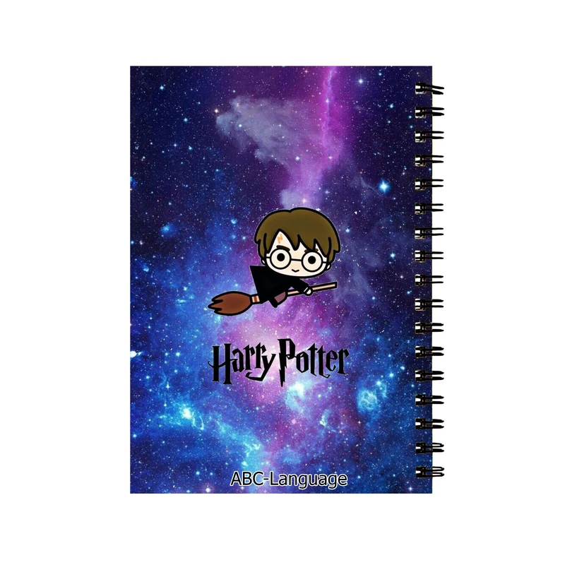 دفتر زبان طرح هری پاتر کد D-7030