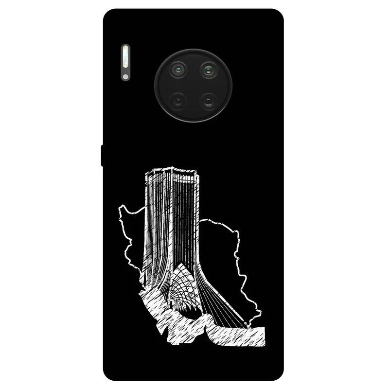 کاور مگافون طرح برج آزادی مدل 1628 مناسب برای گوشی موبایل هوآوی Mate 30 Pro