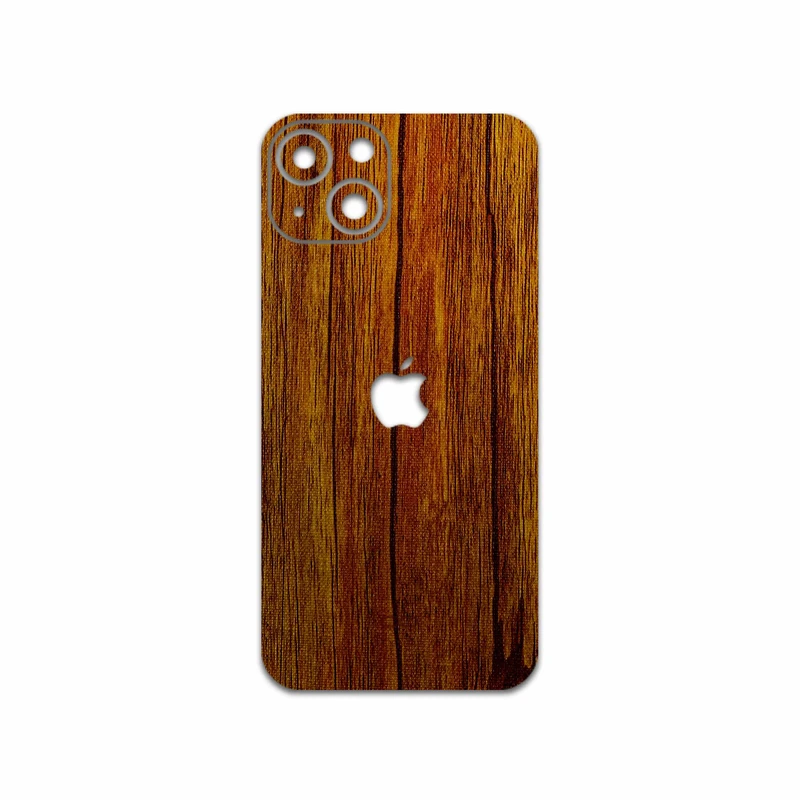 برچسب پوششی ماهوت مدل Orange-Wood مناسب برای گوشی موبایل اپل iPhone 13