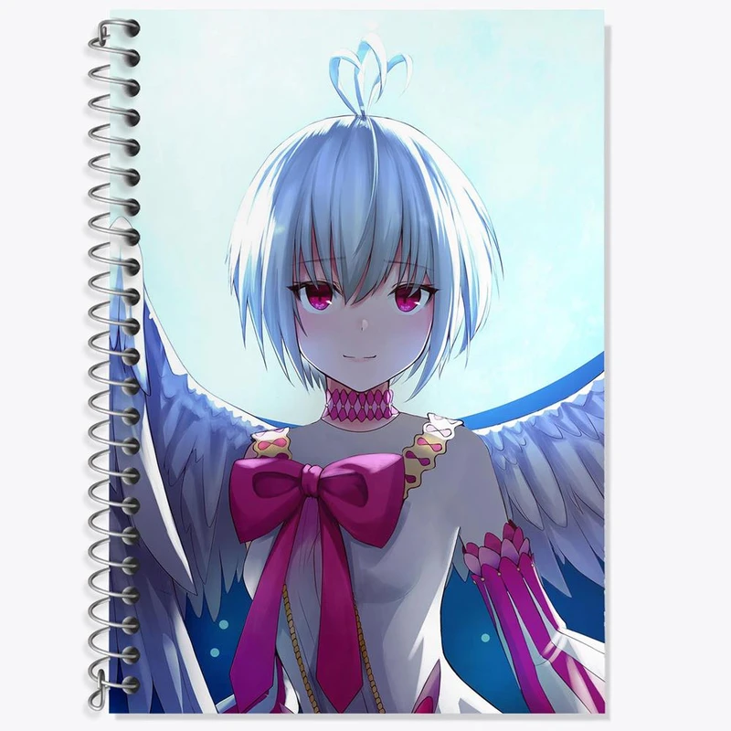 دفتر زبان 50 برگ خندالو مدل دو خط طرح فیتوریا انیمه ظهور قهرمان سپر کد 15952