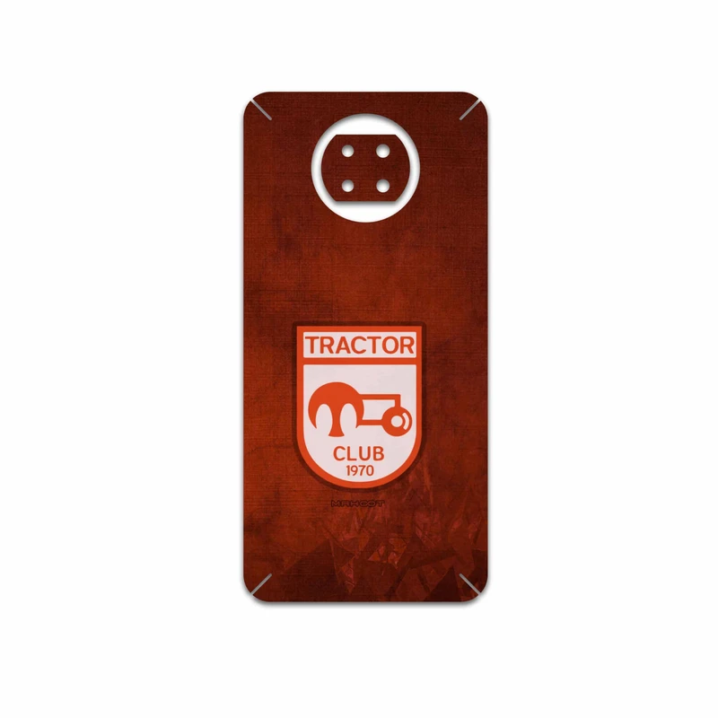 برچسب پوششی ماهوت مدل Tractor مناسب برای گوشی موبایل شیائومی Redmi Note 9T