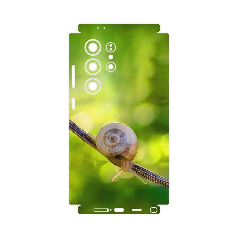 برچسب پوششی ماهوت مدل Snail-FullSkin مناسب برای گوشی موبایل سامسونگ Galaxy S24 Ultra