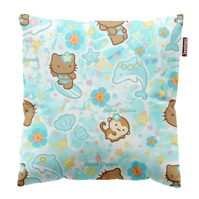 کوسن پاد آفرین طرح کیتی کد 1693 سایز 30*30 سانتی متر