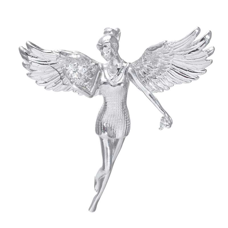 آویز گردنبند نقره زنانه مدل فرشته AMT_M039