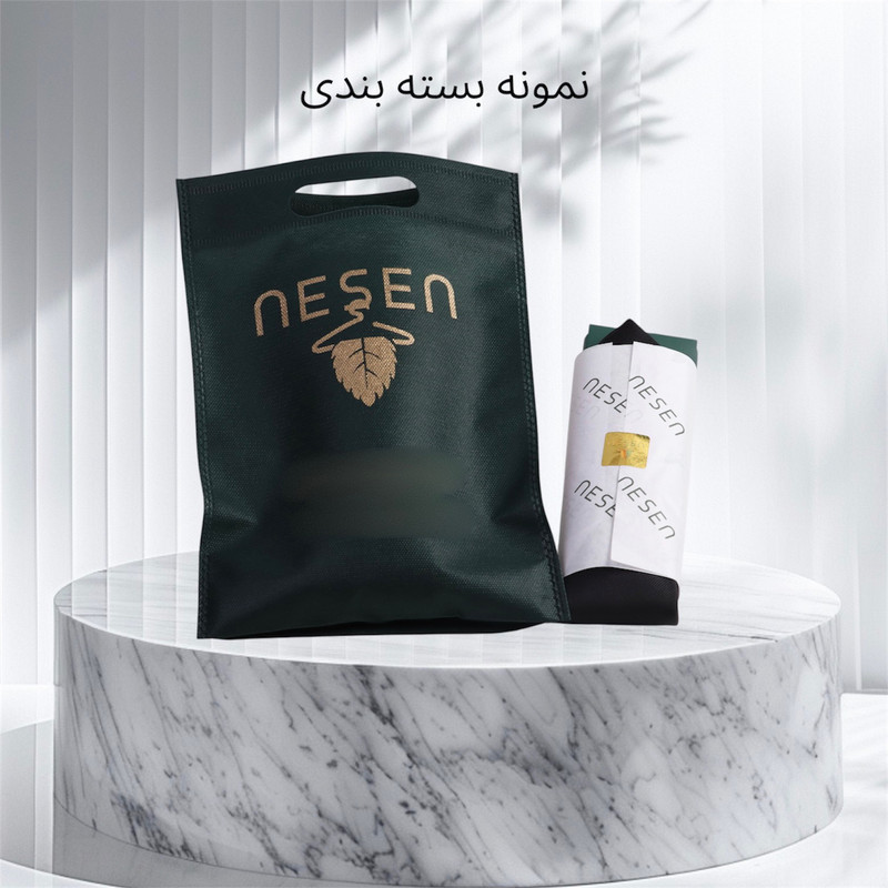 ست کراوات و دستمال جیب مردانه نسن مدل T174