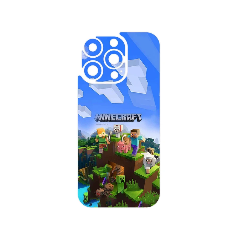 برچسب پوششی ماهوت مدل Minecraft_Game مناسب برای گوشی موبایل اپل iPhone 16 Pro