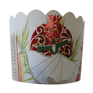 کپسول کاپ کیک طرح شب یلدا مدل pe729 مجموعه 25 عددی