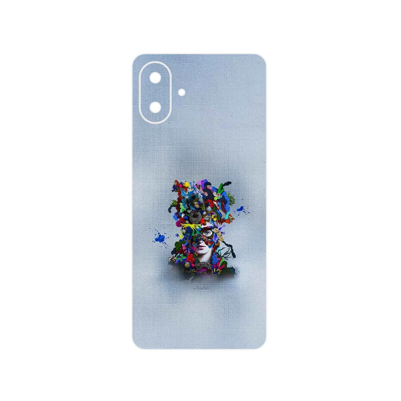 برچسب پوششی ماهوت مدل Collage of surreal Portrait of Women 4 مناسب برای گوشی موبایل سامسونگ Galaxy A07