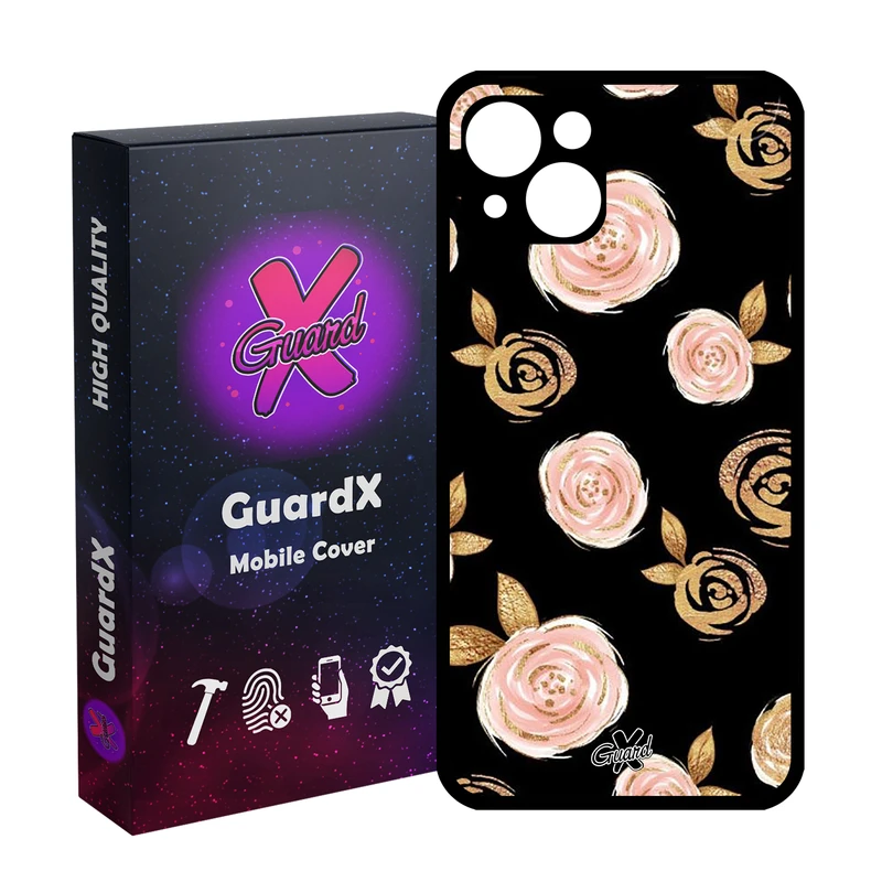 کاور گارد ایکس طرح Flower مدل Glass10105 مناسب برای گوشی موبایل اپل iPhone 13