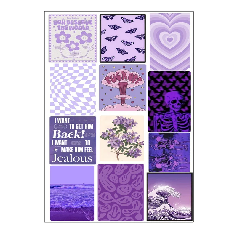 برچسب سهیلا جایروندی مدل برش نخورده طرح وینیج رویایی کد sha24