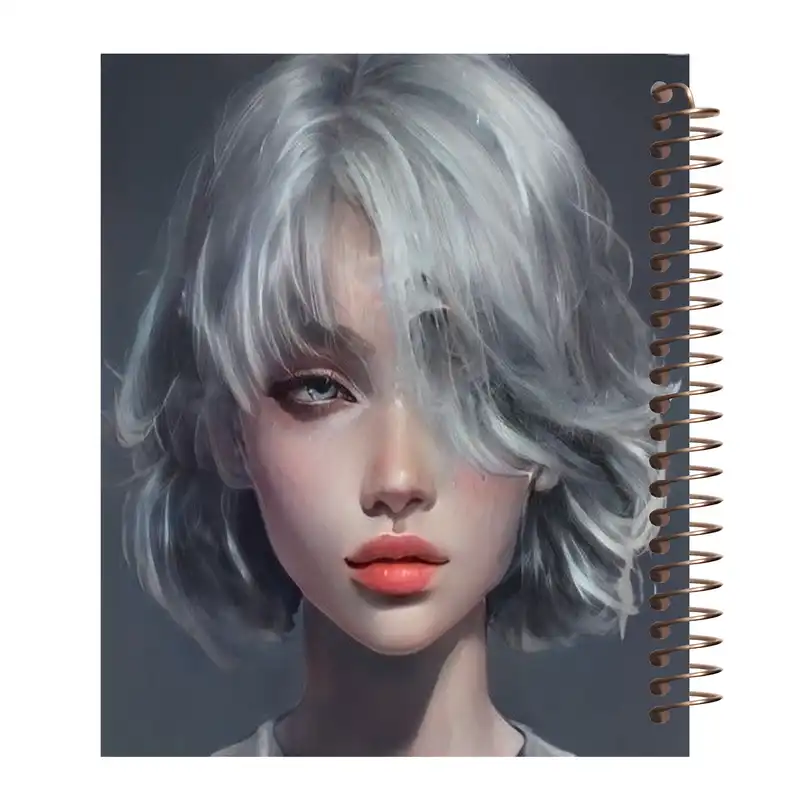 دفتر مشق 80 برگ طرح دختر کد J236