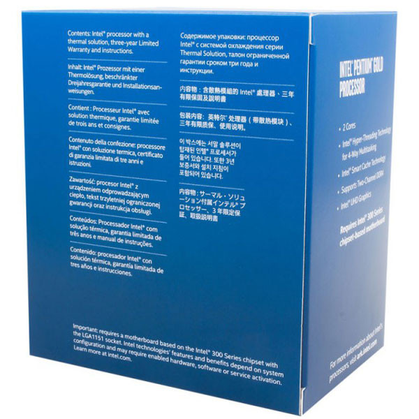 خنک کننده پردازنده اینتل مدل G5420