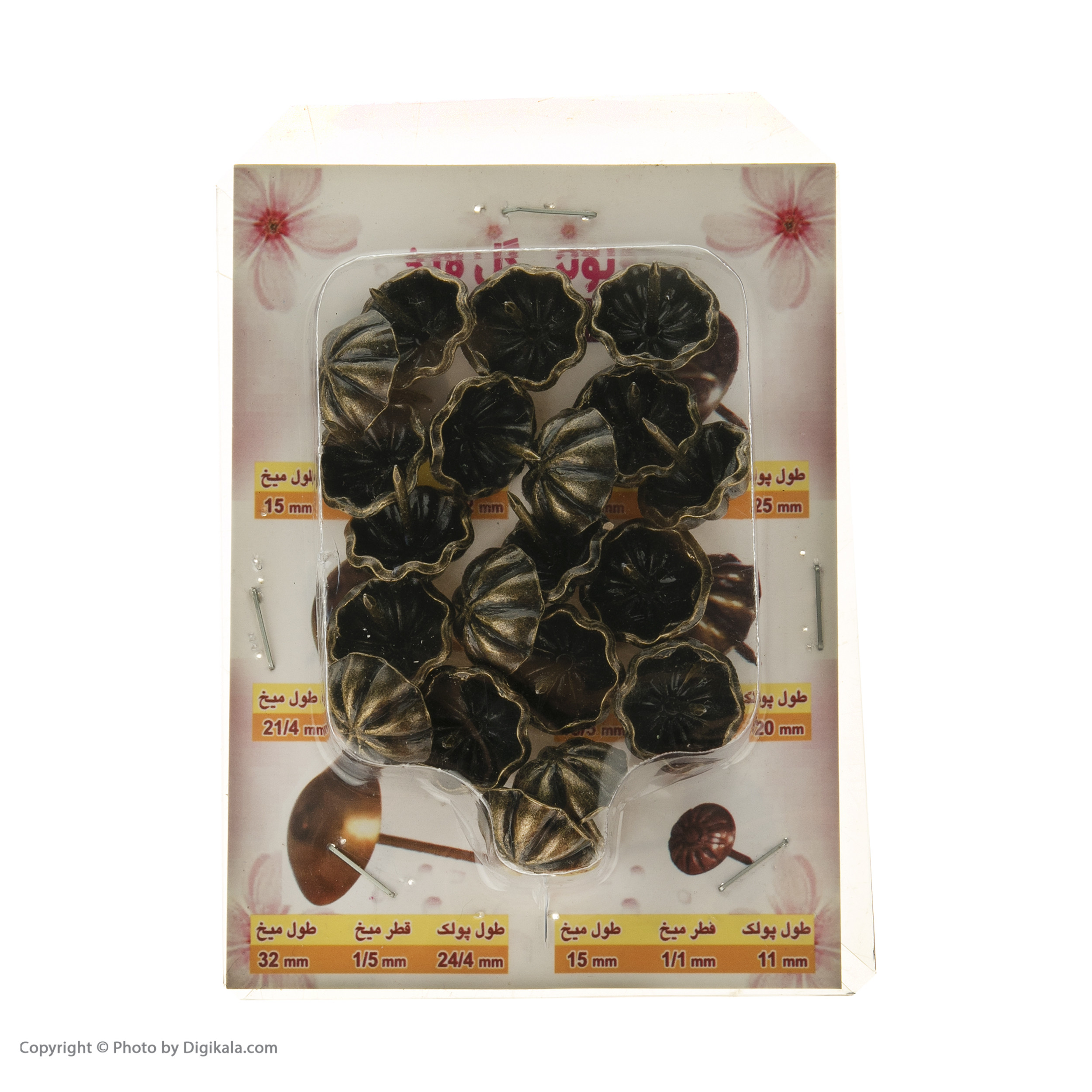 پونز مدل گل کد 002 بسته 20 عددی