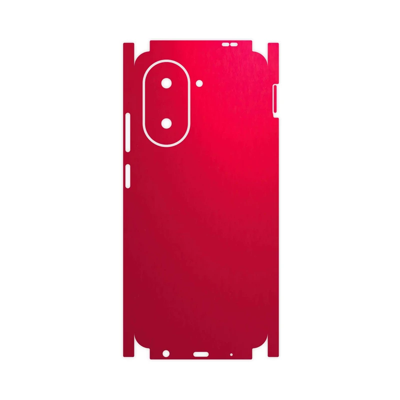 برچسب پوششی ماهوت مدل Matte-Warm-Red-FullSkin مناسب برای گوشی موبایل شیائومی Poco C71