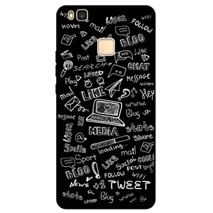 Megafone Social Media 1898 Cover For Huawei P9 Lite