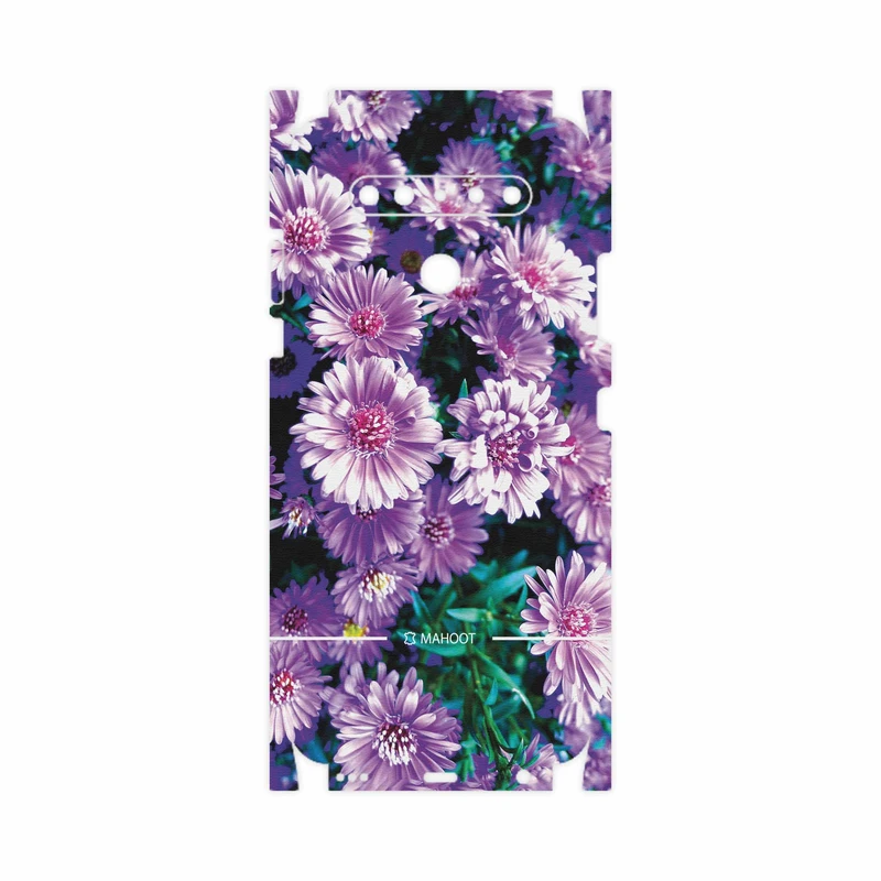 برچسب پوششی ماهوت مدل Purple-Flower-FullSkin مناسب برای گوشی موبایل ال جی K41s