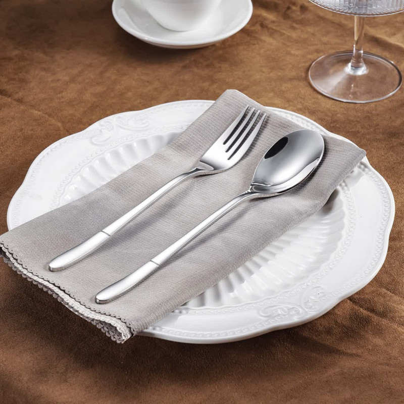 سرویس قاشق و چنگال 15 پارچه جی فی نی مدل 06