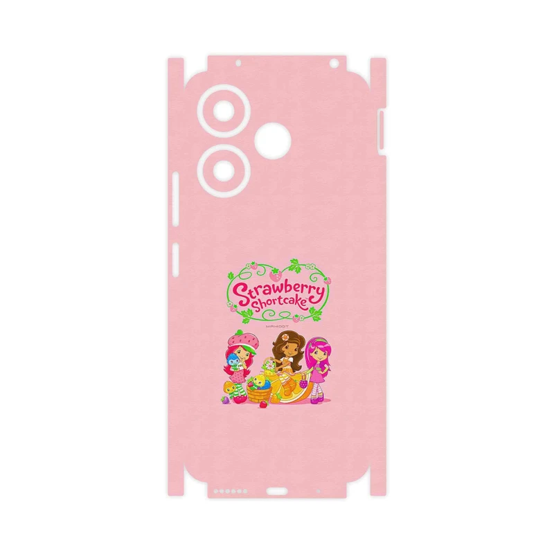 برچسب پوششی ماهوت مدل Strawberry Shortcake-FullSkin مناسب برای گوشی موبایل شیائومی Redmi 13